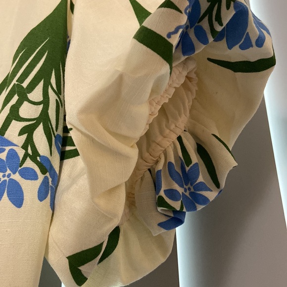 Zara floral open back dress - Picture 4 of 9